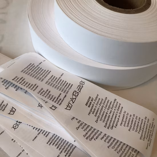 Thermal Transfer Printing Nylon Taffeta Paper Ribbon (NT2109)